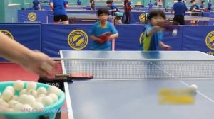 Теннисные тренировки для детей Детские тренировки в КитаеTraining kids