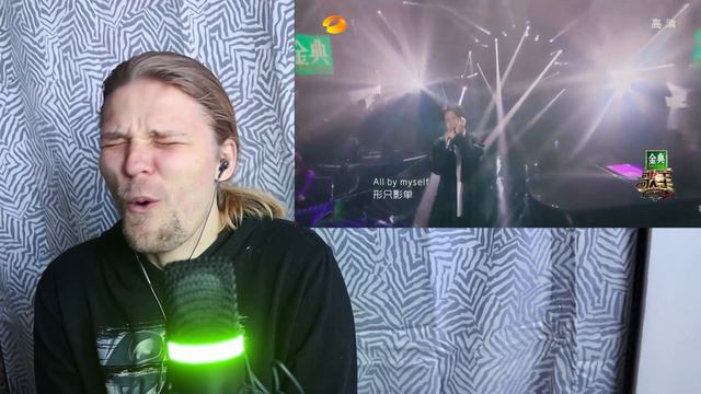 Dimash Kudaibergen - All By Myself (the Singer 2017) Reaction Celine Dion