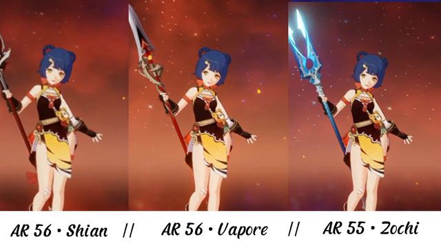 Characters We Have  Me And My Friends (2.7 Version Genshin Impact)