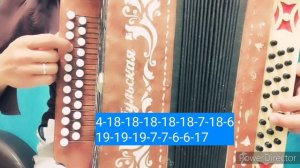 ЯШЛЕГЕМ разбор на ГАРМОНИ ЦИФРАМИ #баянпобратски #кариммуратов Из репертуара Рустама Асадуллина