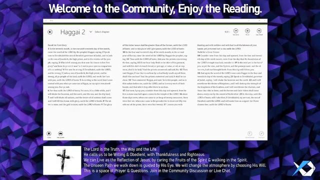 Book of Haggai - The Living Word Reading смотреть онлайн