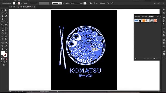 Add your own design to a t-shirt mock-up in Photoshop (in 1 minute) смотреть онлайн