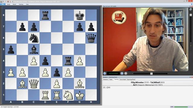 Miroslav Filip vs Mikhail Tal 1973 смотреть онлайн