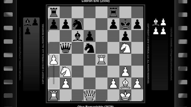 Chess: Romanishin: 70 Best Games (#29 of 70): Oleg Romanishin vs. Lobron Eric смотреть онлайн