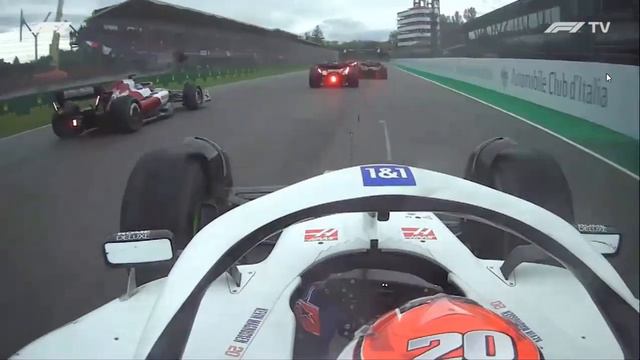 Kevin Magnussen Imola 2022 Race Start смотреть онлайн