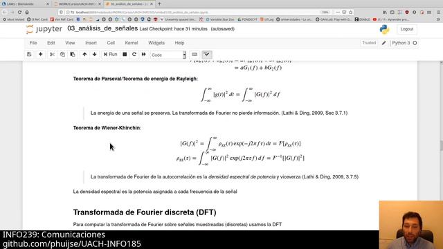[INFO239] Análisis de señales смотреть онлайн