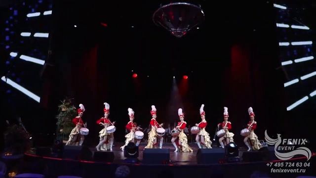 Заказать ансамбль барабанщиц на праздник и корпоратив в Москве - барабанщицы на встречу гостей смотреть онлайн