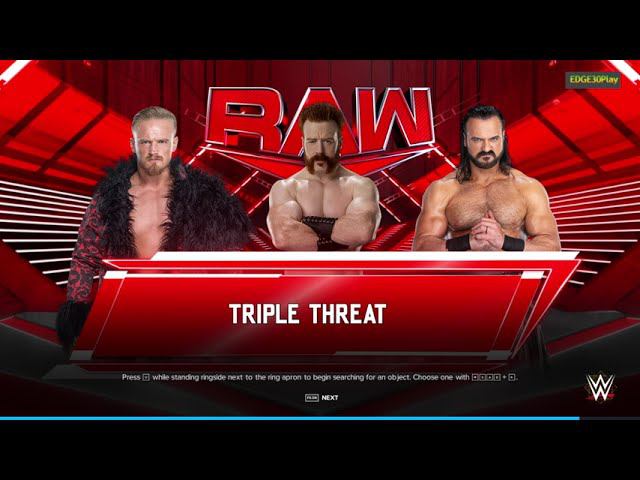 WWE2K24 Ilja Dragunov vs Sheamus vs Drew Mcintyre смотреть онлайн