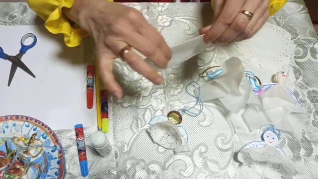 Новогодняя мастерская "Рождественские ангелы" с. П. Покровка смотреть онлайн