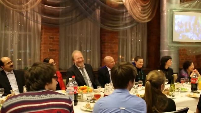 Поздравительный экспромт В.Миллеру на 50 летний юбилей 03.02.2014 смотреть онлайн