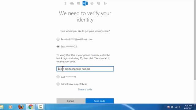 How to Reset Forgot Hotmail / Outlook Password | Forgot Outlook Password смотреть онлайн