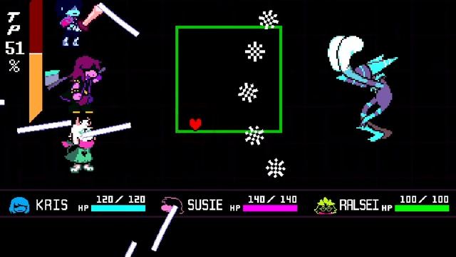 DELTARUNE Chapter 2 - All Bosses (No-Hit) смотреть онлайн