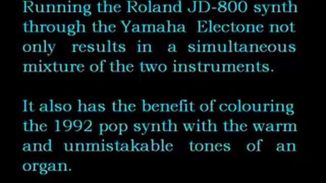 FREE ORGAN SAMPLES: Lesser-heard Hammond, Yamaha Electone with chained Roland, plus table harp смотреть онлайн