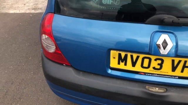2003 RENAULT CLIO 1.2 16V DYNAMIQUE смотреть онлайн