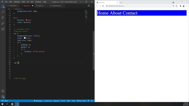 SASS - SCSS Tutorial for beginners in Hindi | CSS in Hindi смотреть онлайн