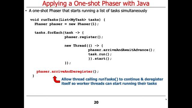 Java Phaser (Part 3) смотреть онлайн