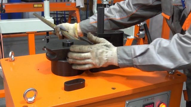 Трубогиб электромеханический бездорновый STALEX JTB-40. Ручной режим. смотреть онлайн