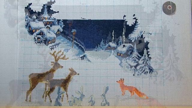 Вышивка крестом. Риолис 793. 