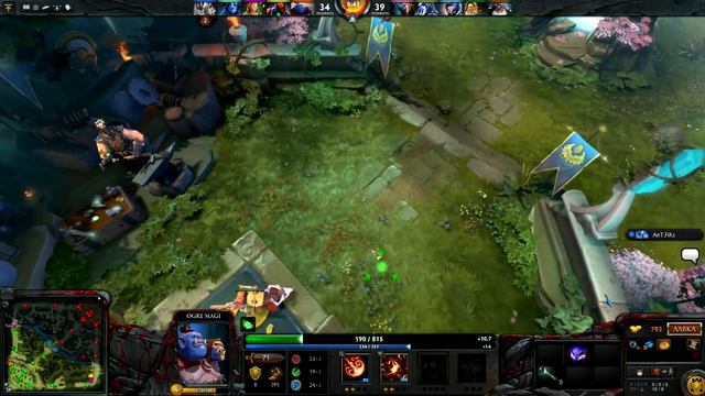 Versuta троллит в Dota 2 (rage)