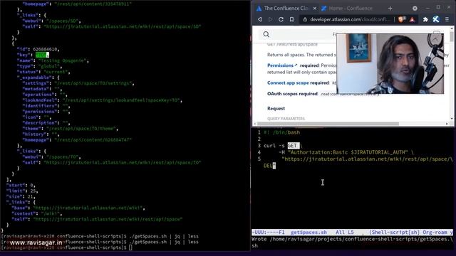 Confluence REST API - Get space list смотреть онлайн