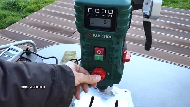 Perceuse à colonne LIDL PARKSIDE PTBM 710 A1 électronique type BOSCH PBD 40 BENCH PILLAR DRILL смотреть онлайн