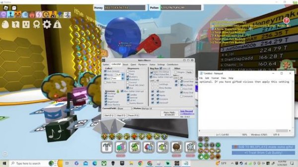 Natro Macro Red hive tutorial | Bee Swarm Simulator