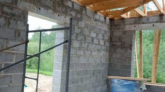 Строительство Мастерской 50 м2. смотреть онлайн