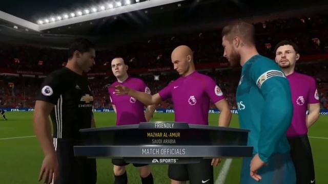 FIFA 18 | Xbox 360/PS3 | Real Madrid VS Manchester United Gameplay смотреть онлайн