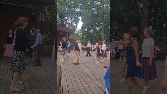 Вот так пенсионеры проводят, свое время/Бабушкинский парк смотреть онлайн