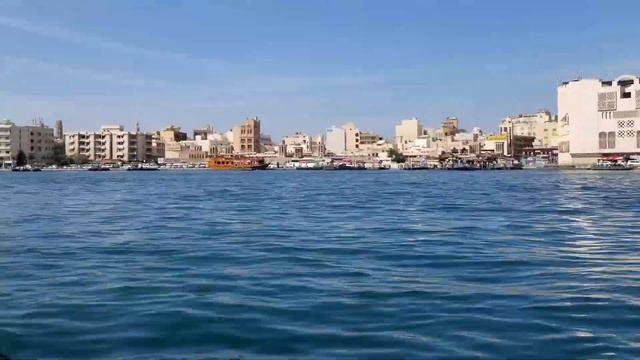 Dubai. ABRA Baniyas Square Deira To Bur Dubai. смотреть онлайн