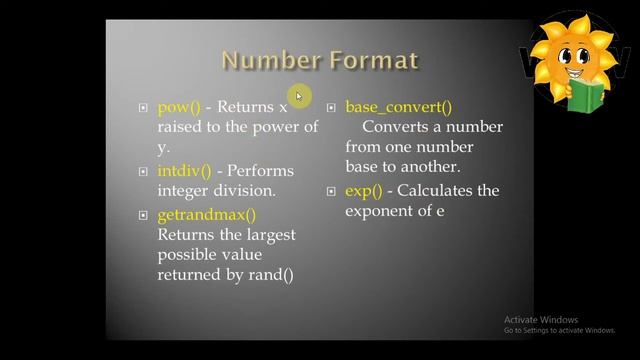 Epi-56 Mathematical Functions | PHP in Tamil смотреть онлайн