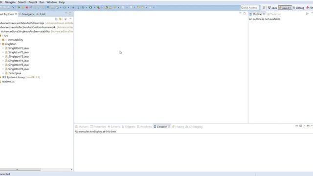 Поглиблена Java - Immutable та Singleton смотреть онлайн