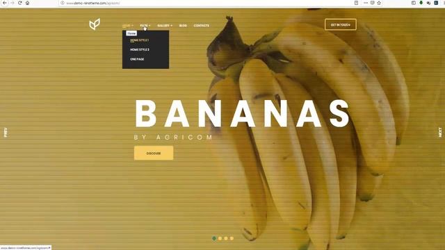 Agricom - Agriculture And Organic Food WordPress Theme смотреть онлайн