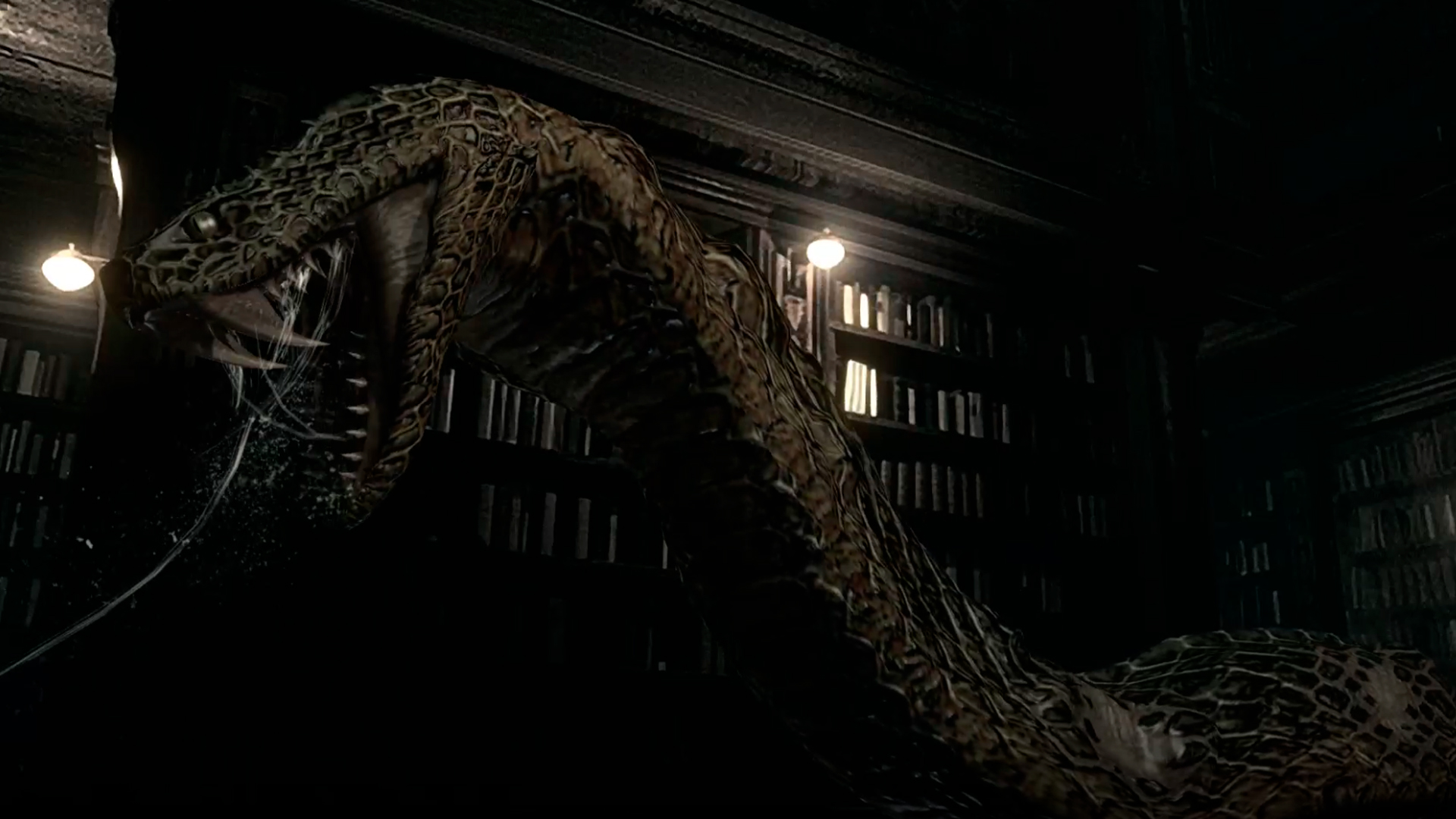 Resident Evil HD Jill Valentine part9. Сражение с огромной змеей. Разгаданы все тайны особняка.mp4