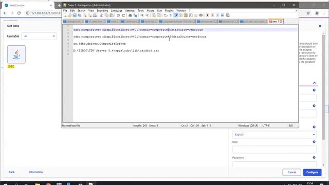 Connect WebFOCUS with TIBCO Data Virtualization (TDV) using JDBC смотреть онлайн
