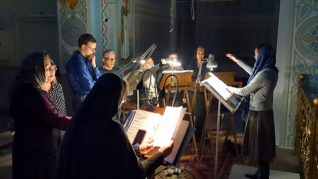Антифон 15 «Днесь висит на древе...». Регент Екатерина Артюхова. смотреть онлайн
