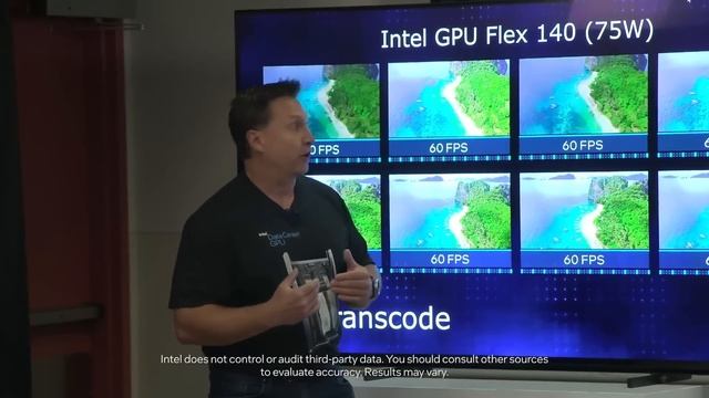 Intel Data Center GPU Flex Series – Media Transcode Demo смотреть онлайн