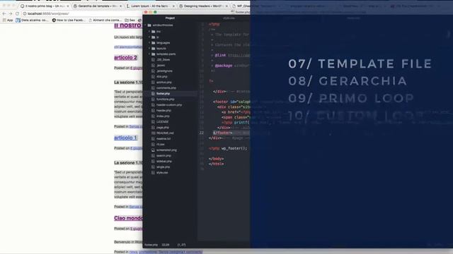 Wordpress: La guida base completa allo sviluppo смотреть онлайн