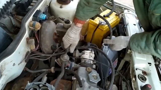 Завели девятку!? Как завести ВАЗ-2109 после 10 лет простоя. смотреть онлайн