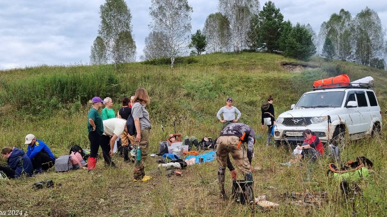 На УАЗ Патриоте с туристами из Новосибирска на Пихтач смотреть онлайн
