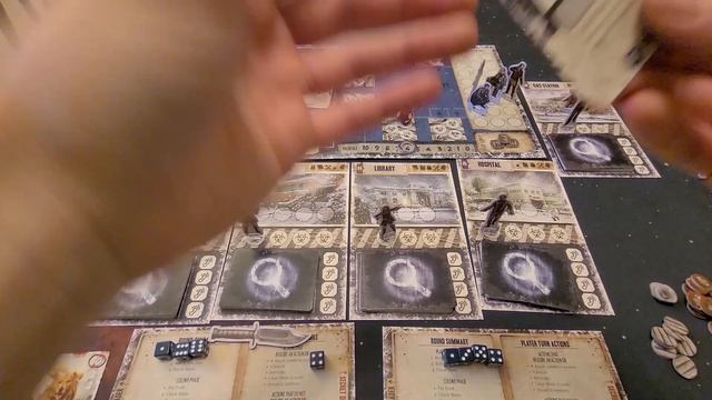 Dead Of Winter- Solo...Co-op... How to Play... Rules...Playthrough!!! смотреть онлайн