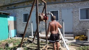 Малогабаритная буровая установка своими руками