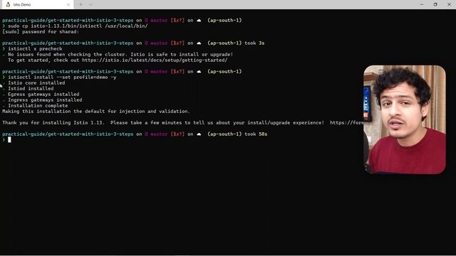 Get Started with ISTIO in 3 Easy Steps!! смотреть онлайн
