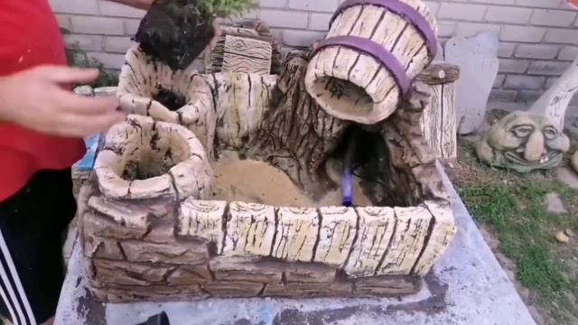 Делаем за Копейки, а выглядит дорого, из пластиковых Ящиков и Цемента смотреть онлайн