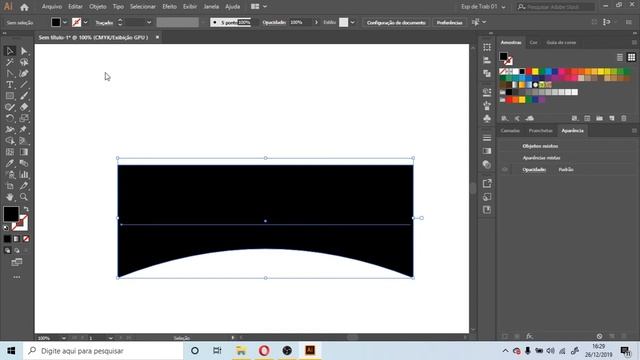 Efeito de Texto Editável no Adobe Illustrator CC 2019 смотреть онлайн