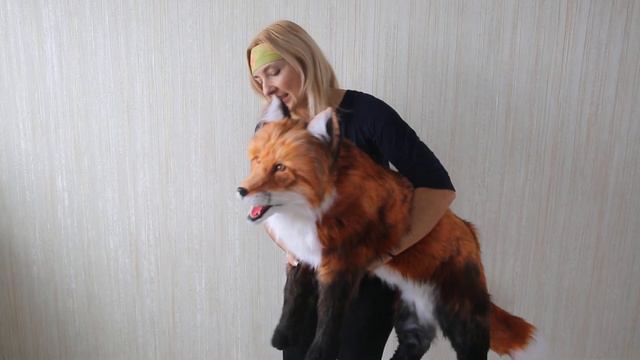 Fox - realistic toy (made to order) смотреть онлайн