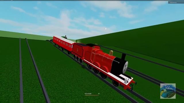 Drive Trains Down a Steep Hill Thomas and Friends TOMY Thomas's Adventure Roblox смотреть онлайн
