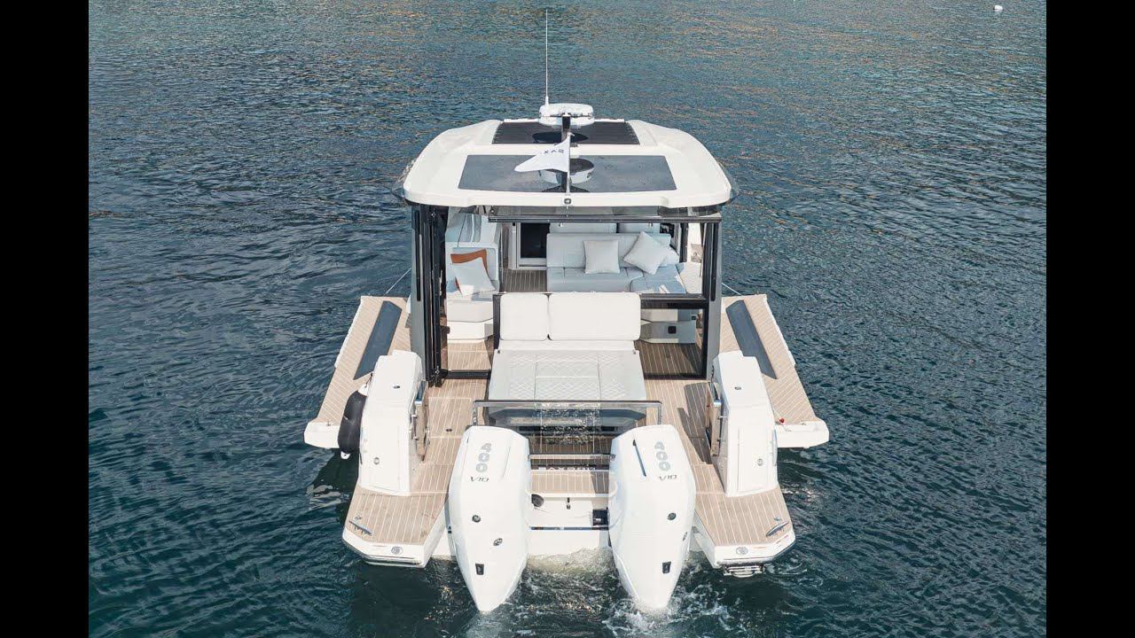 Saxdor 400  GTO полный  обзор катера |  Yachts Expert 7