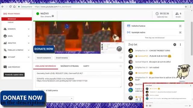 Geometry Dash LEVEL REQUEST (ON) | GermanPUG #27 смотреть онлайн