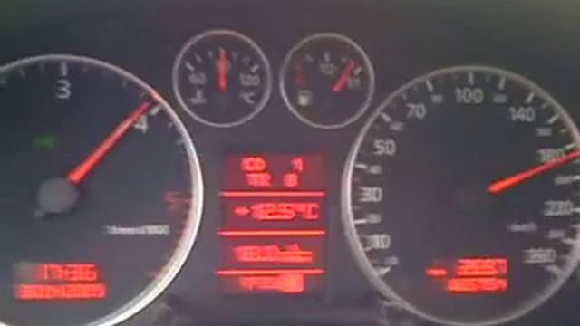 Audi A6 2,5 TDI MT 210 km/h смотреть онлайн